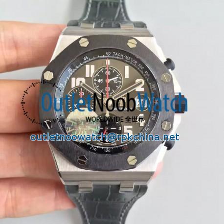 Replica Audemars Piguet Royal Oak Offshore Qatar 135Th Anniversary 26219IO.OO.D005CR.01 JF Titanium Anthracite Dial Swiss 3126