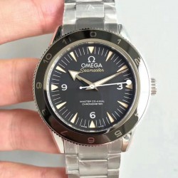 Replica Omega Seamaster 300 Spectre 007 Limited Edition 233.32.41.21.01.001 VS Stainless Steel Black Dial Swiss 8400