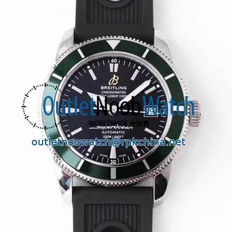 Replica Breitling Superocean Heritage II 42 A1732136/BA61-131S OM Stainless Steel Black Dial Swiis 2824-2