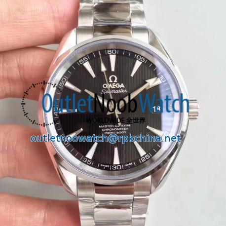 Replica Omega Seamaster Aqua Terra 150M Master Co-Axial 231.10.42.21.01.003 VS Stainless Steel Black Dial Swiss 8500