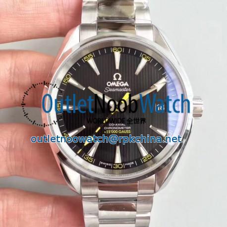 Replica Omega Seamaster Aqua Terra 150M Master 15000 Gauss 231.10.42.21.01.002 KW Stainless Steel Black Dial Swiss 8500