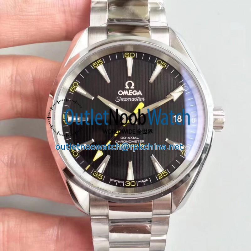 Replica Omega Seamaster Aqua Terra 150M Master 15000 Gauss 231.10.42.21.01.002 KW Stainless Steel Black Dial Swiss 8500