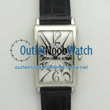 Replica Franck Muller Ladies Long Island 1952 952 QZ GF Stainless Steel Silver Dial Swiss Quartz