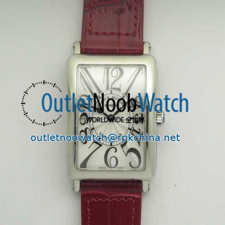 Replica Franck Muller Ladies Long Island 1952 952 QZ GF Stainless Steel Silver Dial Swiss Quartz