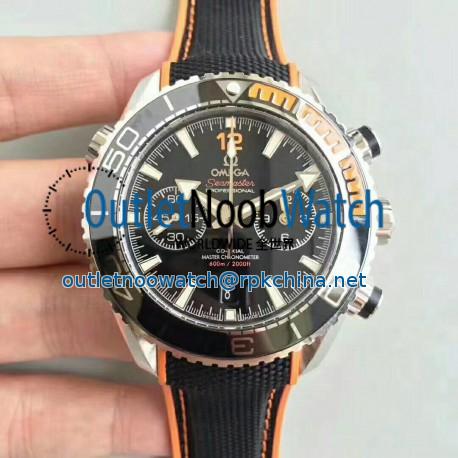 Replica Omega Seamaster Planet Ocean 600M Chronograph 215.32.46.51.01.001 OM V2 Stainless Steel Black Dial Swiss 9900