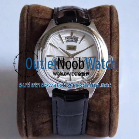 Replica Piaget Black Tie Emperador GMT G0A32016 TW Stainless Steel White Dial Swiss 850P