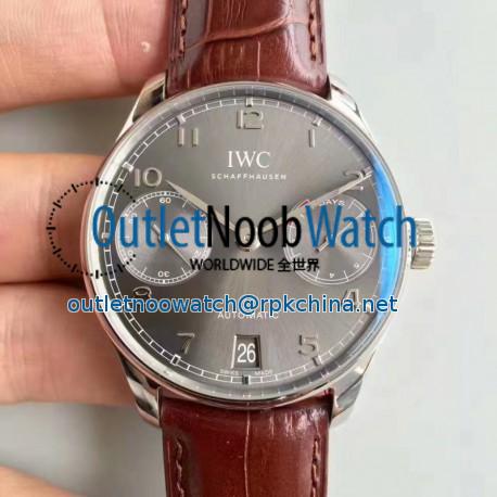 Replica IWC Portugieser IW500106 Power Reserve ZF V3 Stainless Steel Grey Dial Swiss IWC 52010