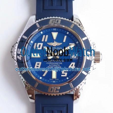 Replica Breitling Superocean 42 A173643B/C868 ZF Stainless Steel Blue Dial Swiss 2824-2