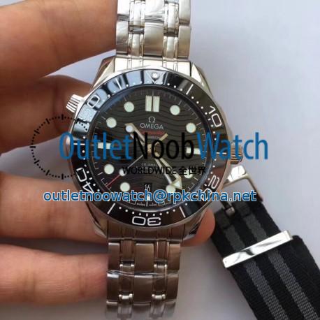 Replica Omega Seamaster Diver 300M Baselworld 2018 VS Stainless Steel Black Dial Swiss 8800