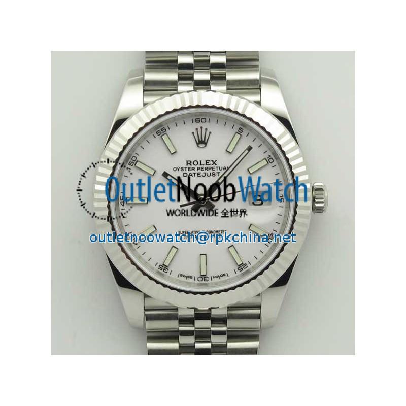 Replica Rolex Datejust II 126334 41MM N Stainless Steel White Dial Swiss 3235