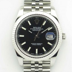 Replica Rolex Datejust II 126334 41MM N Stainless Steel Black Dial Swiss 3235