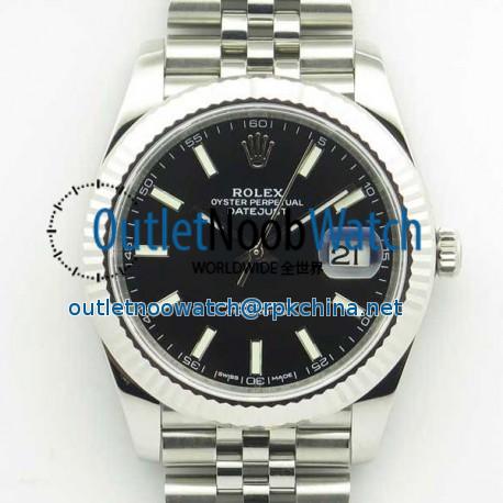 Replica Rolex Datejust II 126334 41MM N Stainless Steel Black Dial Swiss 3235