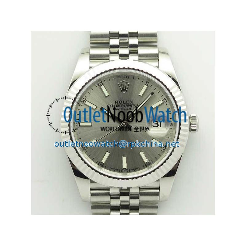 Replica Rolex Datejust II 126334 41MM N Stainless Steel Black Dial Swiss 3235