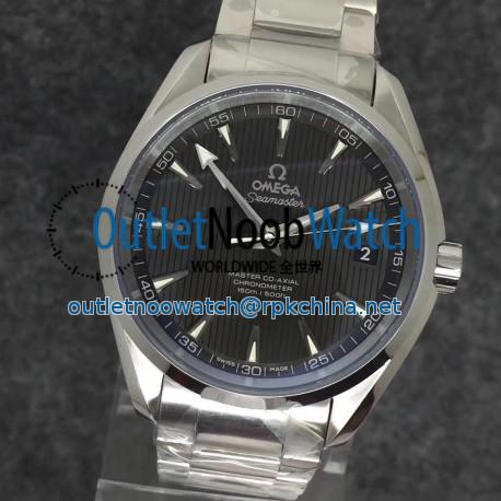 Replica Omega Seamaster Aqua Terra 150M Master Co-Axial 231.10.42.21.01.003 VS Stainless Steel Anthracite Dial Swiss 8500