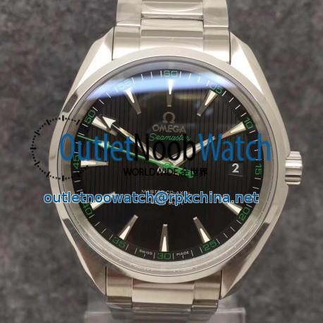 Replica Omega Seamaster Aqua Terra 150M Master Golf Edition 231.10.42.21.01.004 VS Stainless Steel Black Dial Swiss 8500