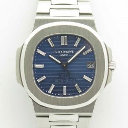 Replica Patek Philippe Nautilus 5711/1P 40TH Anniversary  JJ  Stainless Steel Blue Dial Swiss 324SC