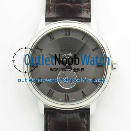 Replica Omega De Ville Prestige Co-Axial Small Seconds 39MM 4813.30.01 TWF Stainless Steel Grey Dial M9015