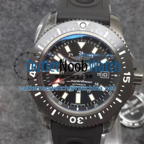 Replica Breitling Superocean II 44MM M1739313/BE92/227S/M20SS.1 GF PVD Black Dial Swiss 2824-2