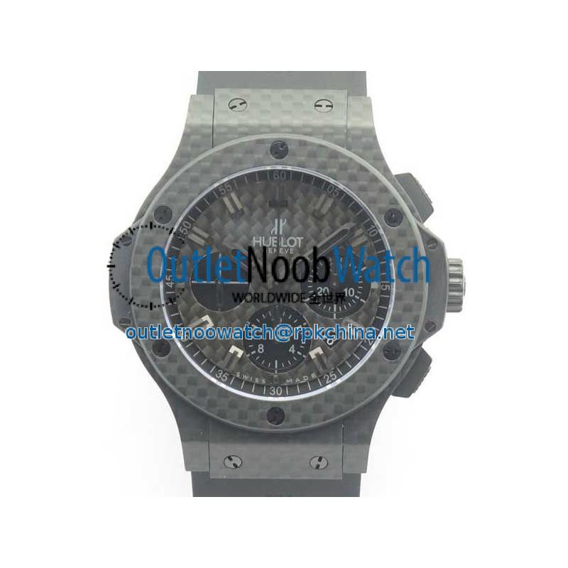 Replica Hublot Big Bang 44MM Full Carbon Fiber 3A Carbon Fiber Carbon Fiber Dial Swiss HUB4100