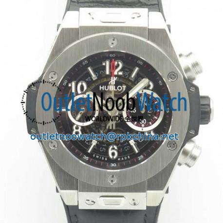 Replica Hublot Big Bang Unico Magic Sapphire 411.JX.1170.RX 3A Stainless Steel Skeleton Dial Swiss HUB1242