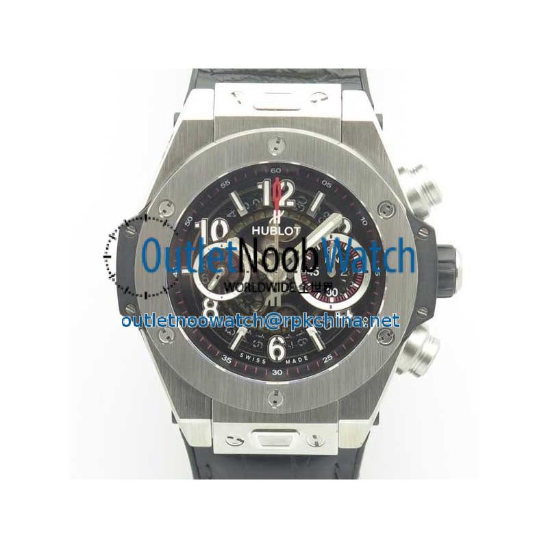 Replica Hublot Big Bang Unico Magic Sapphire 411.JX.1170.RX 3A Stainless Steel Skeleton Dial Swiss HUB1242