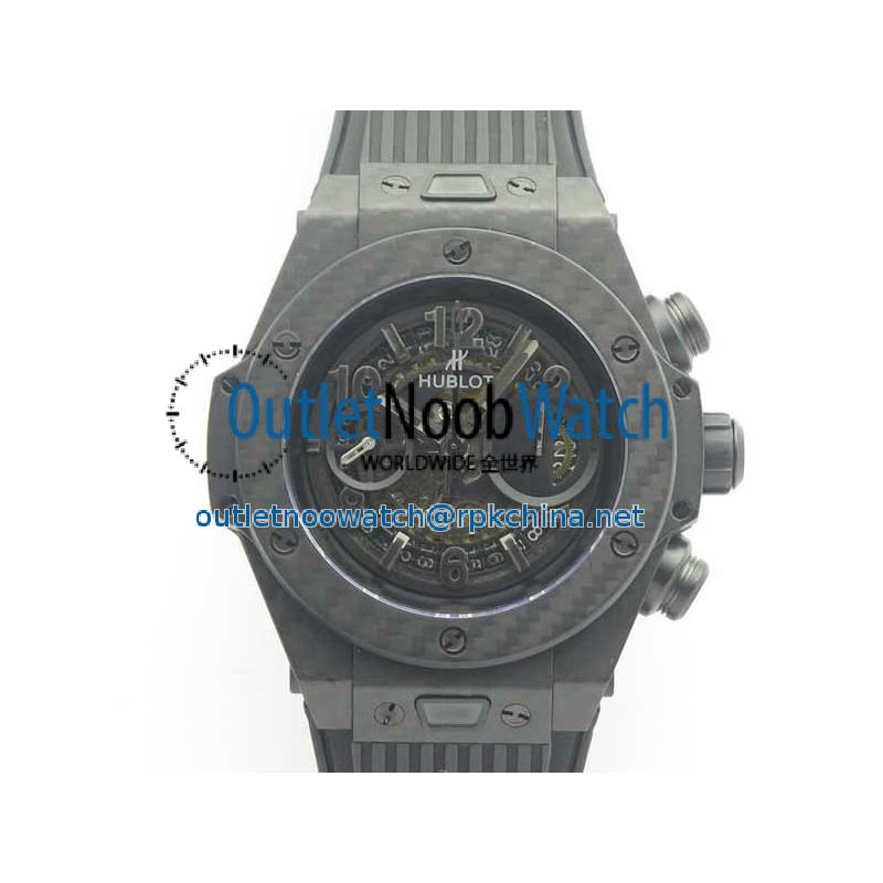 Replica Hublot Big Bang Unico Full Carbon Fiber 3A Carbon Fiber Skeleton Dial Swiss HUB1242