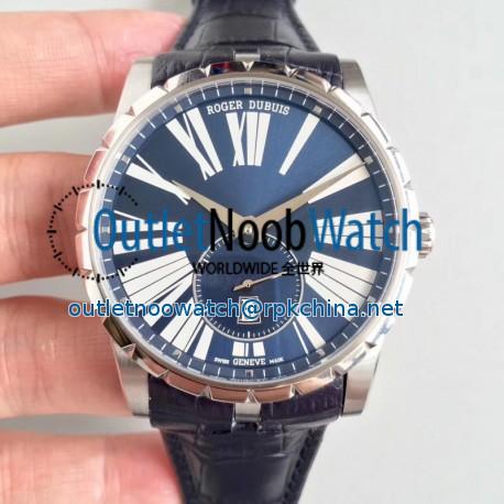 Replica Roger Dubuis Excalibur 42MM Automatic RDDBEX0619 RD Stainless Steel Blue Dial Swiss RD830