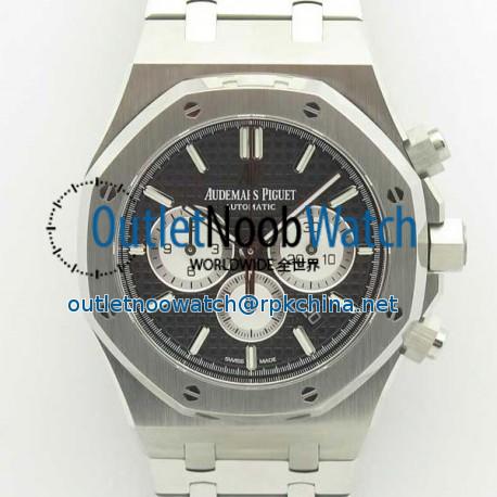 Replica Audemars Piguet Royal Oak Chronograph 26331 OM Stainless Steel Black Dial Swiss 7750