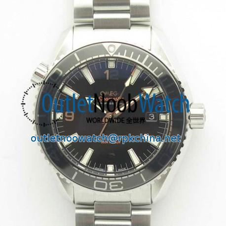 Replica Omega Seamaster Planet Ocean 600M 43.5MM 215.30.44.21.01.001 OM V2 Stainless Steel Black Dial Swiss 8900