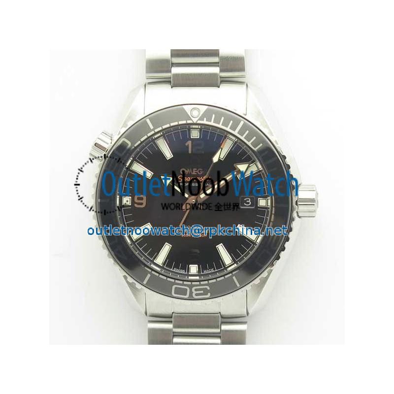 Replica Omega Seamaster Planet Ocean 600M 43.5MM 215.30.44.21.01.001 OM V2 Stainless Steel Black Dial Swiss 8900