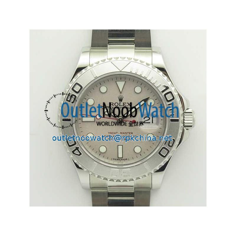 Replica Rolex Yacht-Master 40 116622 GM Stainless Steel 904L Grey Dial Swiss 2836-2