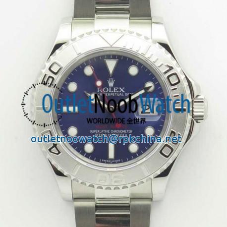 Replica Rolex Yacht-Master 40 116622 GM Stainless Steel 904L Blue Dial Swiss 2836-2