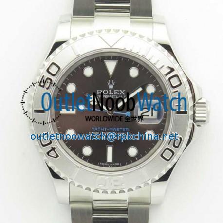 Replica Rolex Yacht-Master 40 116622 GM Stainless Steel 904L Black Dial Swiss 2836-2