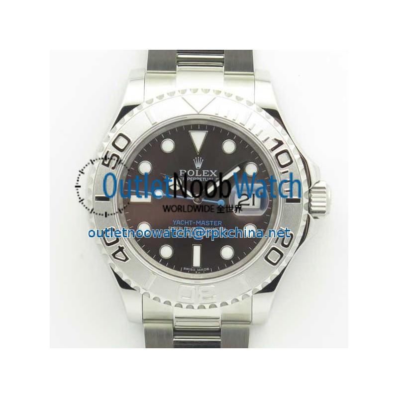 Replica Rolex Yacht-Master 40 116622 GM Stainless Steel 904L Black Dial Swiss 2836-2