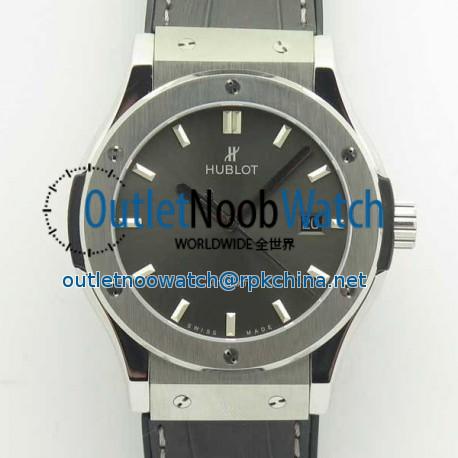 Replica Hublot Classic Fusion Racing Grey Titanium 42MM 511.NX.7071.LR F16 Titanium Grey Dial Swiss 2892