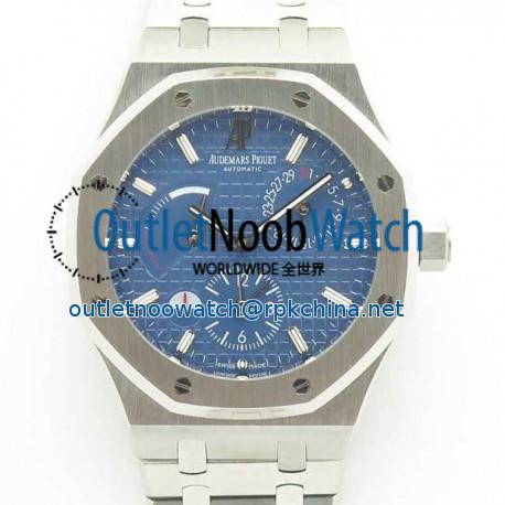 Replica Audemars Piguet Royal Oak GMT 41MM 26120 TWA Stainless Steel Blue Dial Swiss 2329