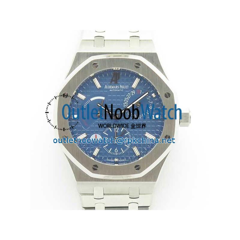 Replica Audemars Piguet Royal Oak GMT 41MM 26120 TWA Stainless Steel Blue Dial Swiss 2329