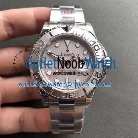 Replica Rolex Yacht-Master 40 116622 GM Stainless Steel 904L Grey Dial Swiss 3135