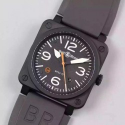 Replica Bell & Ross BR 03 92 Ceramic Black Dial M9015