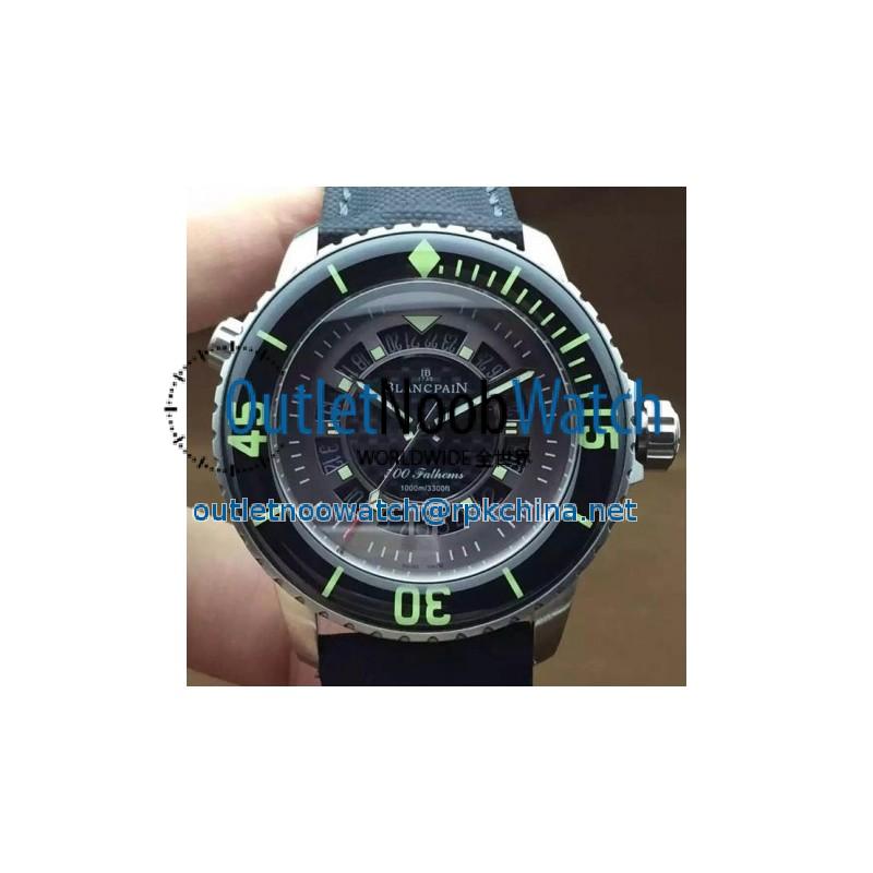 Replica Blancpain 500 Fathoms Titanium Carbon Fiber Dial M9015