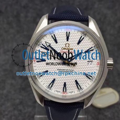 Replica Omega Seamaster Aqua Terra Ryder Cup Edition 231.10.42.21.02.005 VS Stainless Steel White Dial Swiss 8500