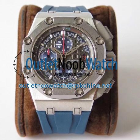 Replica Audemars Piguet Royal Oak Offshore Michael Schumacher 26568PM JF V8 Stainless Steel Anthracite Dial Swiss 3126