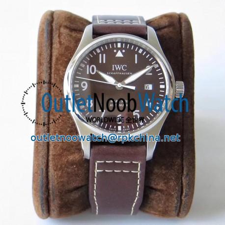 Replica IWC Pilot Mark XVIII Antoine De Saint Exepury IW327003 V7 Stainless Steel Chocolate Dial Swiss 2892