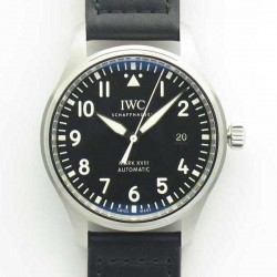 Replica IWC Pilot Mark XVIII IW327009 MKS V2 Stainless Steel Black Dial Swiss 2892