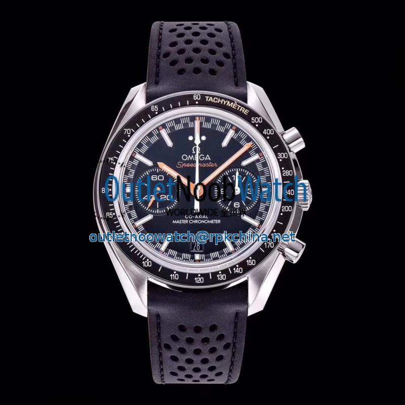 Replica Omega Speedmaster Racing Master Chronograph 44.25MM 329.32.44.51.01.001 OM Stainless Steel Black Dial Swiss 9900