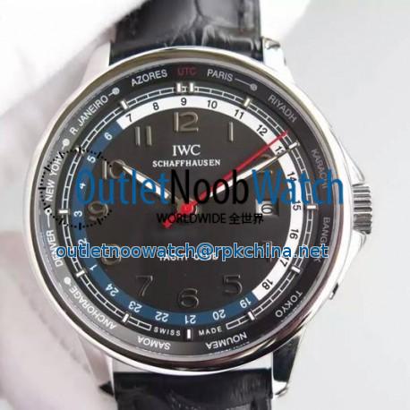 Replica IWC Portuguese Yacht Club Stainless Steel Black Dial Swiss 89000