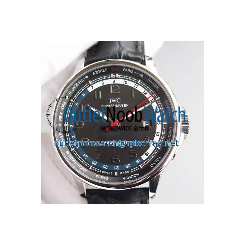 Replica IWC Portuguese Yacht Club Stainless Steel Black Dial Swiss 89000