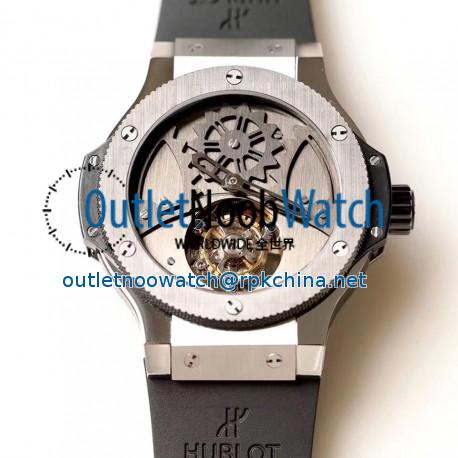 Replica Hublot Big Bang Tourbillon N Stainless Steel Stainless Steel Dial Swiss Tourbillon