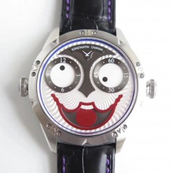 Replica Konstantin Chaykin Joker N Stainless Steel White & Blue Joker Dial Seiko NH35A