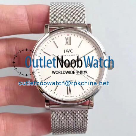 Replica IWC Portofino Automatic IW356505 MK Stainless Steel White Dial Swiss 2892